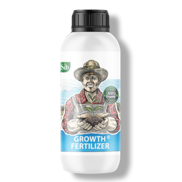 کود مایع محرک رشد ۱ لیتری سبوسیب کود ارگانیک