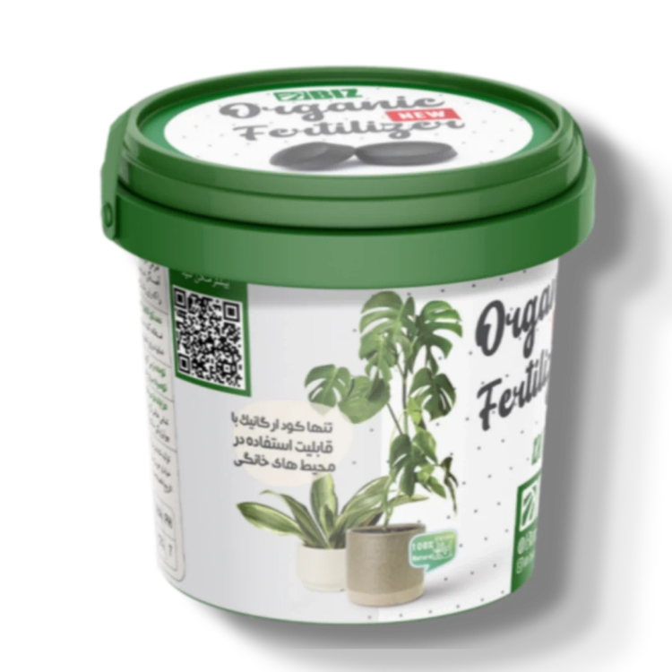 بسته بندی قرص کود ارگانیک بیز ۱۲۰ عددی