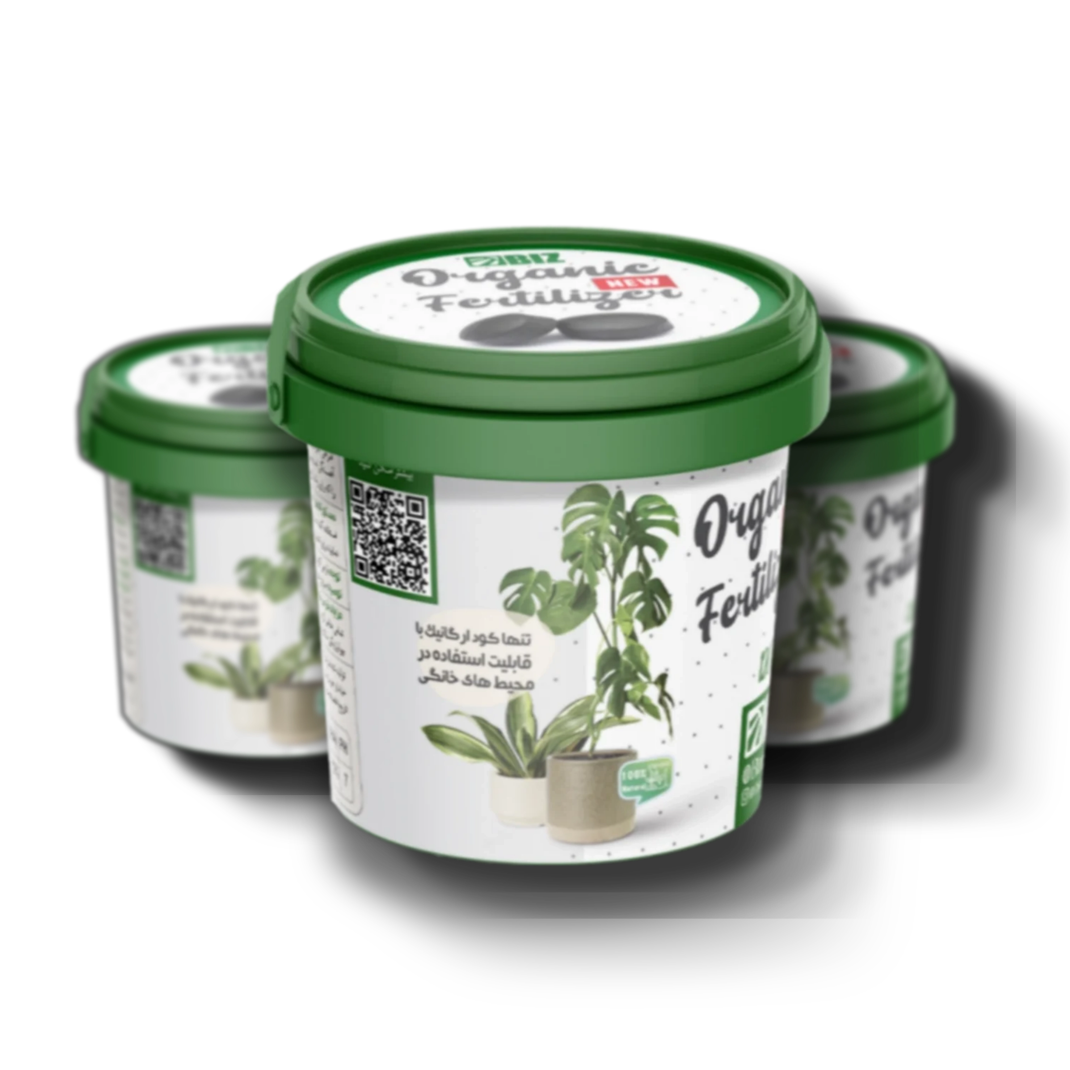 بسته بندی قرص کود ارگانیک بیز ۱۲۰ عددی 10 بسته- خرید عمده